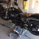 OTC 1545 Ultra Low Profile Motorcycle & ATV Lift – 1,500 lb (680 kg) Capacity, 3.5" Min Height, 17" Skids, Foot Pedal & Tie-Down Straps photo review