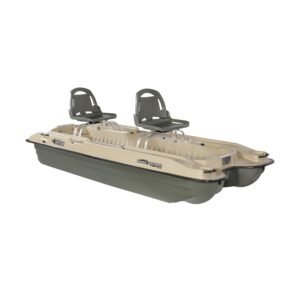 Pelican Bass Raider 10E 10.2 ft Angler Fishing Boat – RAM-X™ Hull, Pre-Wired, 600 lb Capacity