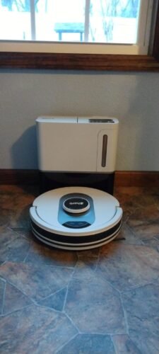 Shark AI Ultra Robot Vacuum – Self-Emptying, Smart Mapping, Matrix Clean, 60-Day XL Base, Pet Hair Pickup, Voice/App Control, LiDAR Navigation for Carpet & Hard Floors photo review