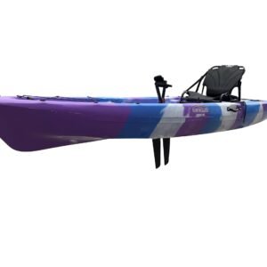 BKC Brooklyn 12.0 Single Pedal 12′ Sit-On-Top Fishing Kayak – High-Speed Pedal Drive, Stable HDPE Hull