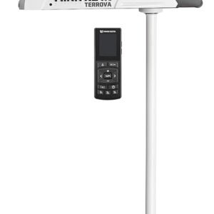 Minn Kota 1363786 Riptide Terrova 80 lb Thrust Bow-Mount Trolling Motor with Spot-Lock®, Wireless Remote, 60″ Shaft, Saltwater