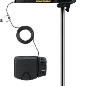 Minn Kota PowerDrive 55 lb Thrust Bow-Mount Trolling Motor with Dual Spectrum CHIRP Sonar, 54″ Shaft, Freshwater