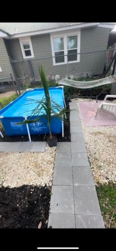 Intex 9.8ft x 6.6ft x 29.5in (300cm x 201cm x 75cm) Rectangular Above Ground Pool with Metal Frame & Flow Control Valve – Easy Setup Family Backyard Pool – 4,500L Capacity – Blue photo review