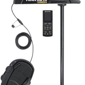 Minn Kota 1358385 Terrova 80 lb Thrust Bow-Mount Trolling Motor with Spot-Lock®, MEGA Down Imaging®, Wireless Remote, 45″ Shaft, Freshwater