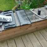 CosmoGrill Outdoor XL Charcoal Smoker BBQ Grill – Adjustable Charcoal Pan, Built-in Thermometer, 2 Side Tables, Chimney & Wheels – Portable Garden Barbecue Smoker photo review