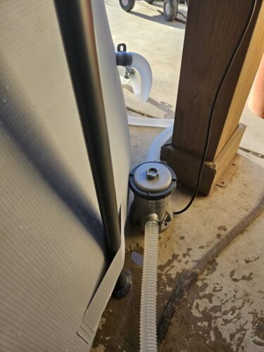 Bestway Steel Pro MAX 12ft (3.66m) x 30in (76cm) Round Above Ground Swimming Pool Set with Filter Pump – 6,473L Capacity – Durable Metal Frame Family Outdoor Pool – Gray photo review