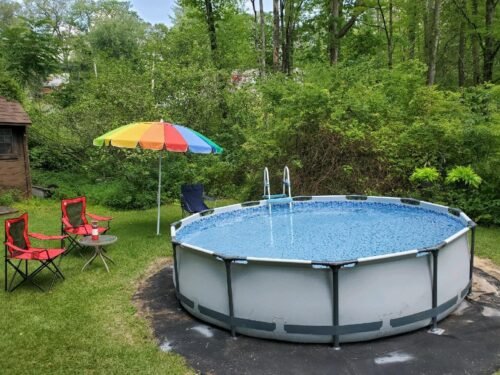 Bestway Steel Pro MAX 12ft (3.66m) x 30in (76cm) Round Above Ground Swimming Pool Set with Filter Pump – 6,473L Capacity – Durable Metal Frame Family Outdoor Pool – Gray photo review