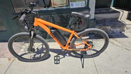 Racer Electric Bike for Adults - 21-Speed Mountain Lightweight Ebike with Peak 750W 22MPH Brushless Motor, 375Wh Removable Battery, 26X2.1 Tire Step Over E-MTB, Up to 40 Miles photo review