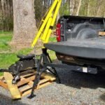 MAXXHAUL 70238 Hitch-Mounted Hydraulic Truck Crane – 1000 lb (454 kg) Capacity, Swivel Lift Arm, Adjustable Boom (500/750/1000 lb) photo review