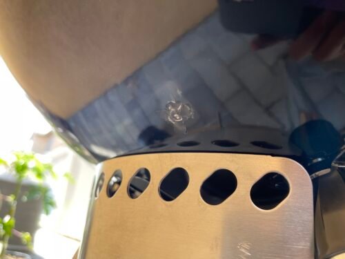 Weber Original Kettle Premium Charcoal Grill – 22-Inch Black BBQ with Hinged Cooking Grate, One-Touch Cleaning System, Heat Retention Lid, and Built-In Thermometer photo review